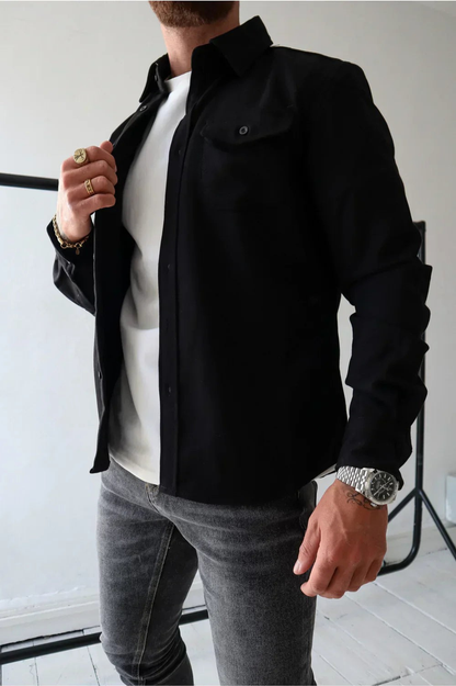 Men's Shirt Jacket | Button-Up & Layer Ready 3