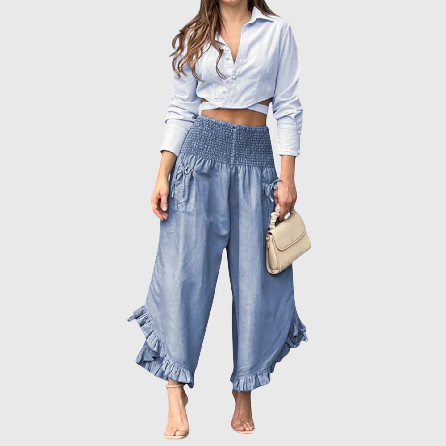 Jaya - Stylish Pleated Trousers for Everyday Wear