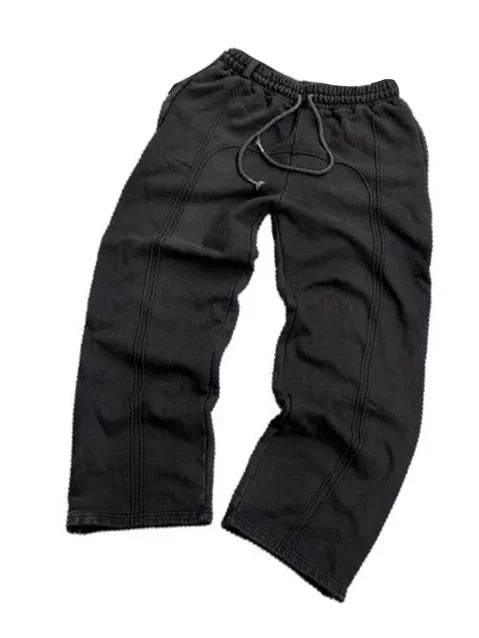 Stretch Rope Sweatpants - Casual Cropped Trousers - ZA-Zola