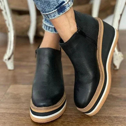 Image of Dana | Women's Wedge Ankle Boots