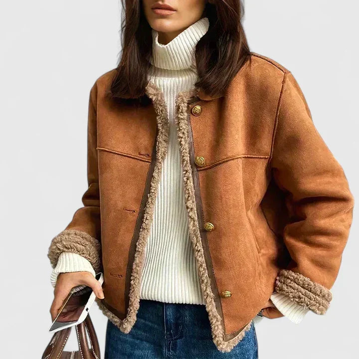 Women's Elegant Jacket | Tailored Fit & Button Closure 4
