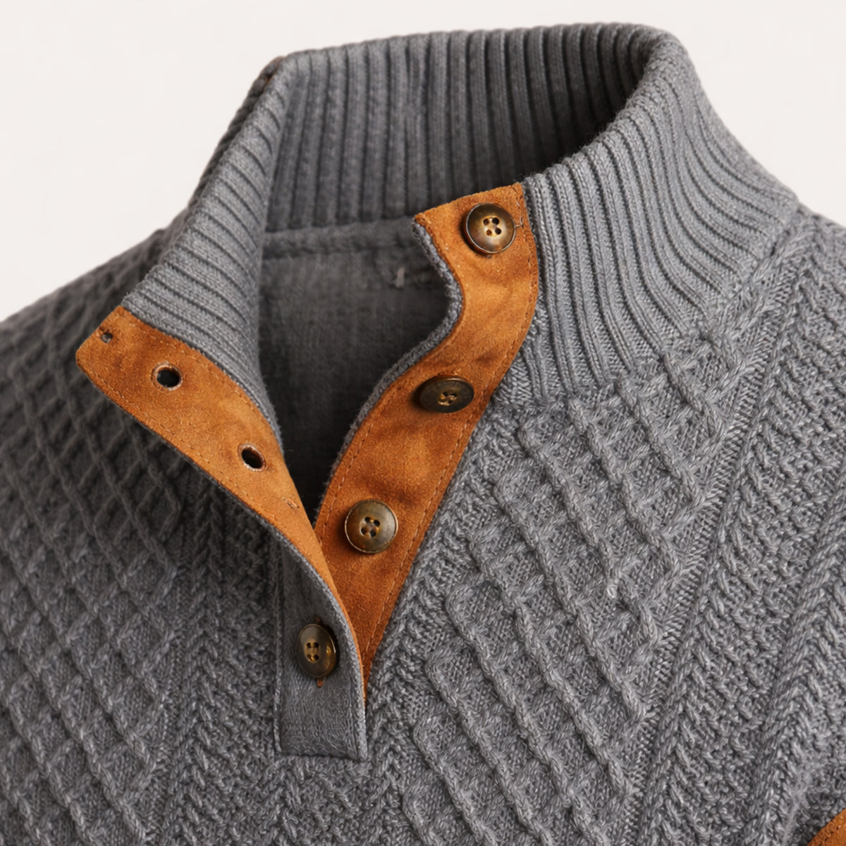Men's Cable Knit Sweater | Warm & Comfortable 3