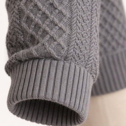 Men's Cable Knit Sweater | Warm & Comfortable 4
