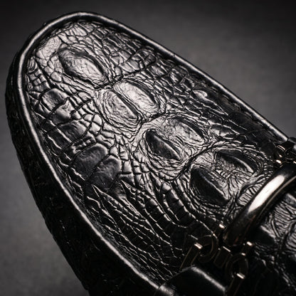Women's Croc Loafers | Metal Bit Detail & Cushioned Comfort 8