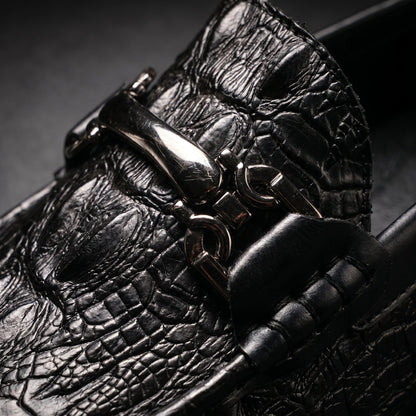 Women's Croc Loafers | Metal Bit Detail & Cushioned Comfort 7