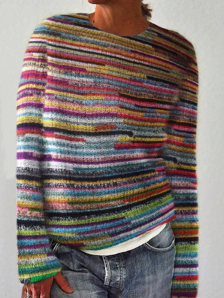 Women's Striped Sweater | Long Sleeve & Elegant Design 1