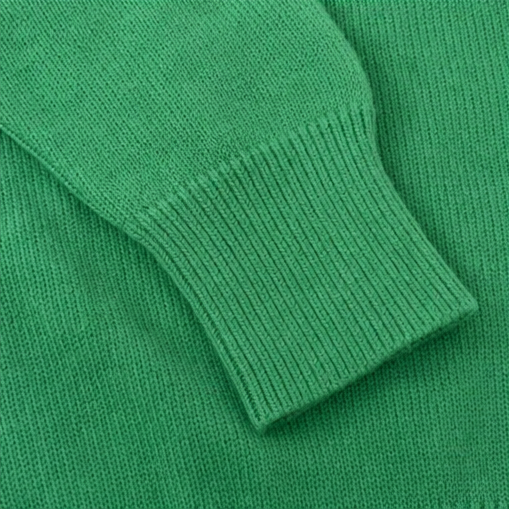 Women's Mock Neck Sweater | Asymmetric Buttons 8