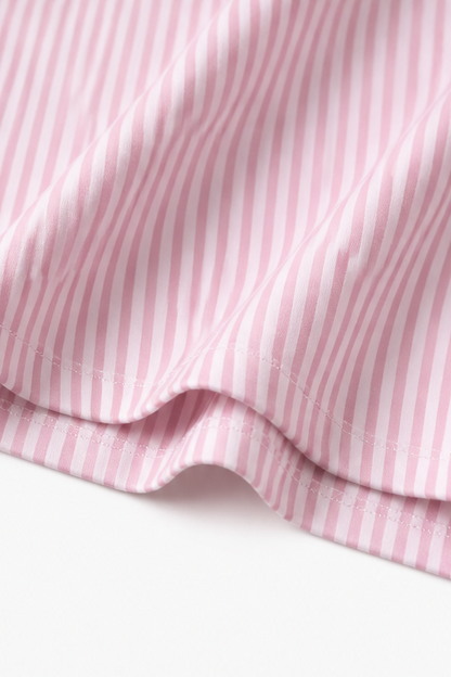 Women's Striped Zip-Up Top | Relaxed Fit & Wrinkle Resistant 9