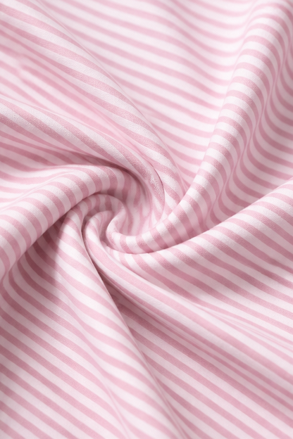 Women's Striped Zip-Up Top | Relaxed Fit & Wrinkle Resistant 8