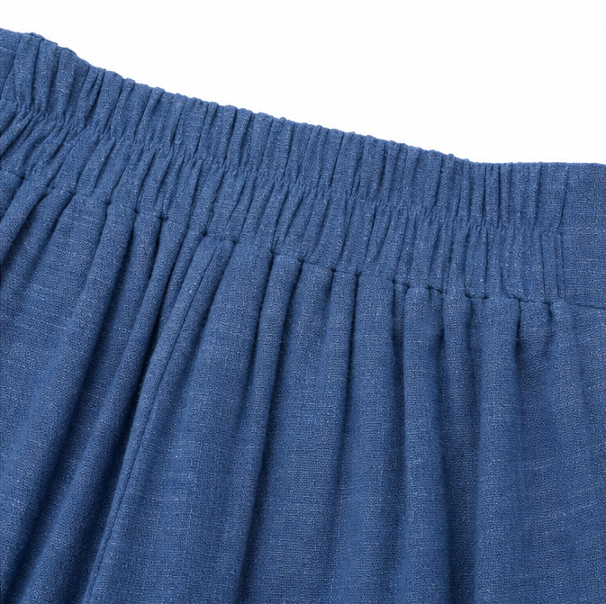 Women's Wide Leg Pants | Tie Front & High Waisted 9