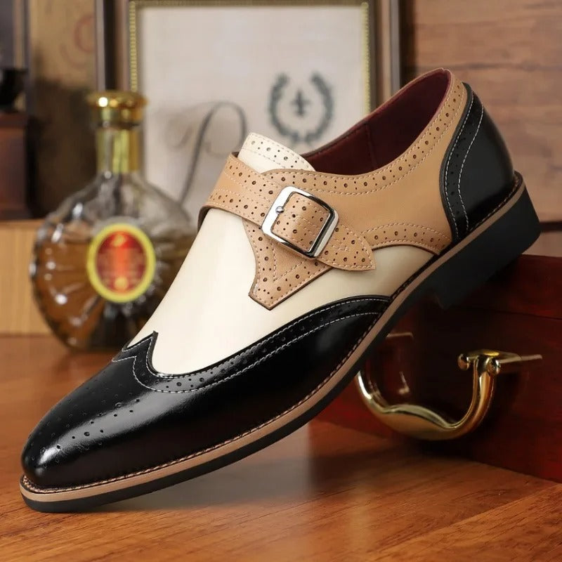Men's Dress Shoes | Monk Strap Buckle Design 2
