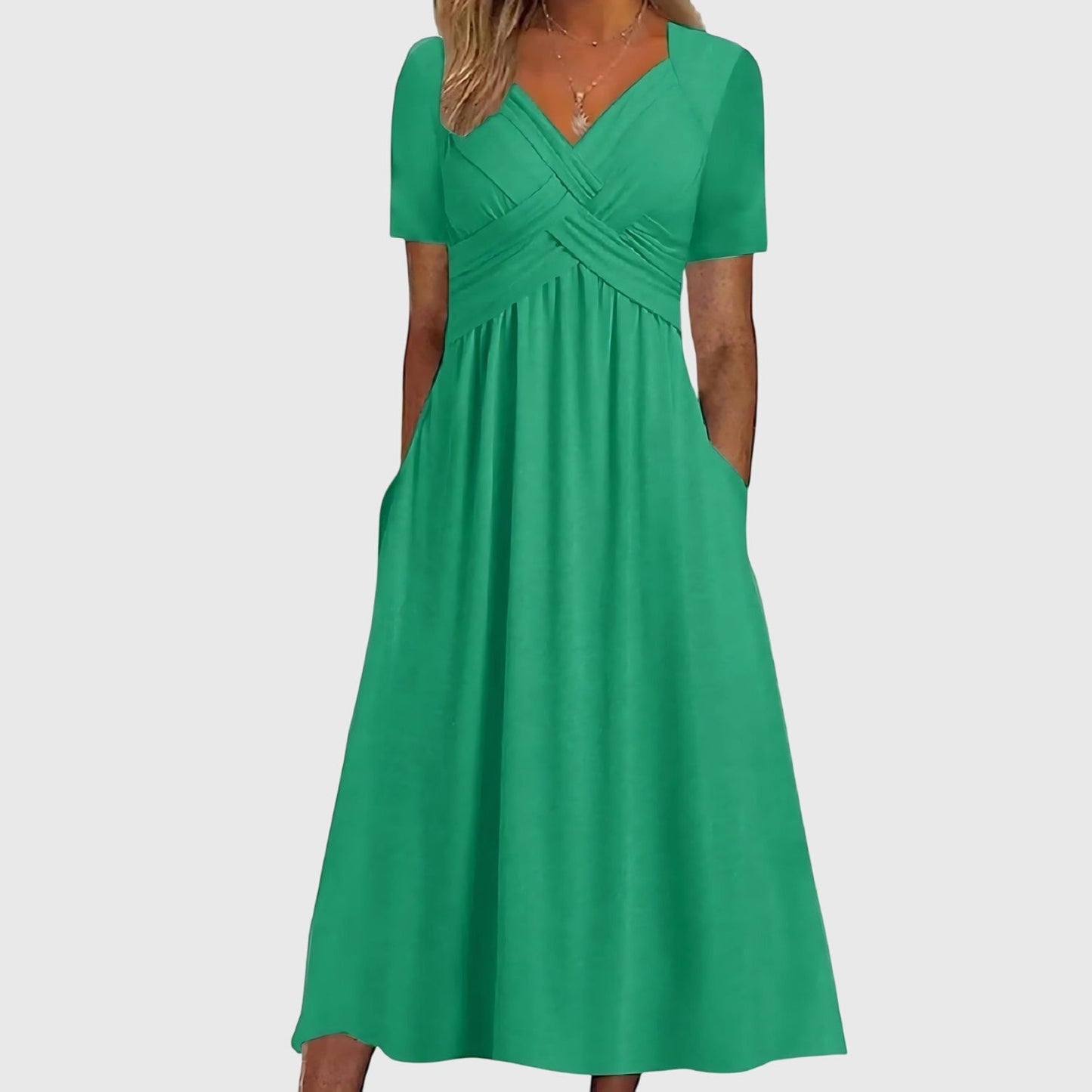 Viola™ | Stylish Midi Dress for All Occasions
