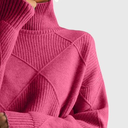 Women's Roll Neck Jumper | Cosy & Warm Knit 3