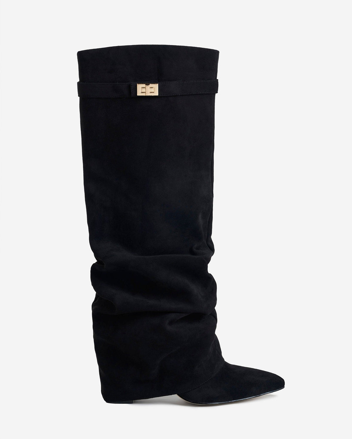 Women's Knee High Boots | Hidden Heel & Slouch Design 1