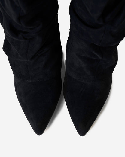 Women's Knee High Boots | Hidden Heel & Slouch Design 3