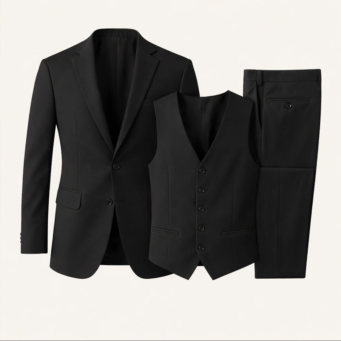 Men's 3-Piece Suit | Slim Fit & Tailored Comfort 9