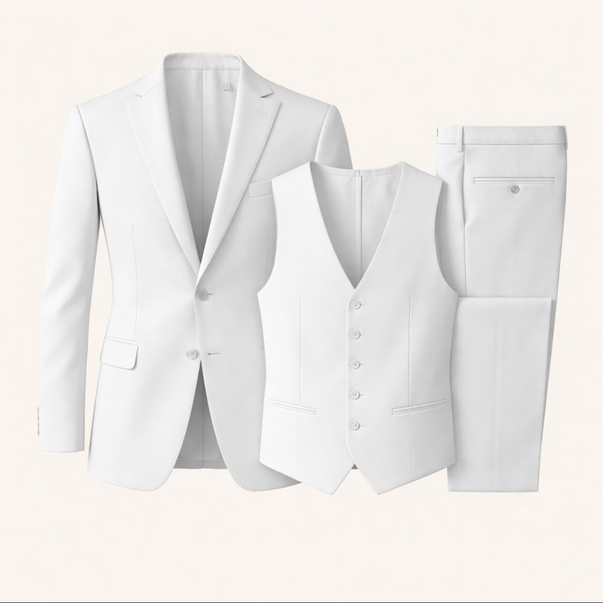 Men's 3-Piece Suit | Slim Fit & Tailored Comfort 5