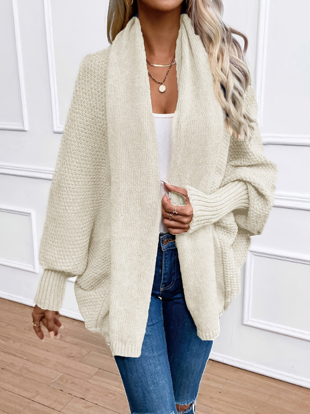 Women's Shawl-Collar Cardigan | Relaxed Fit & Comfort 8