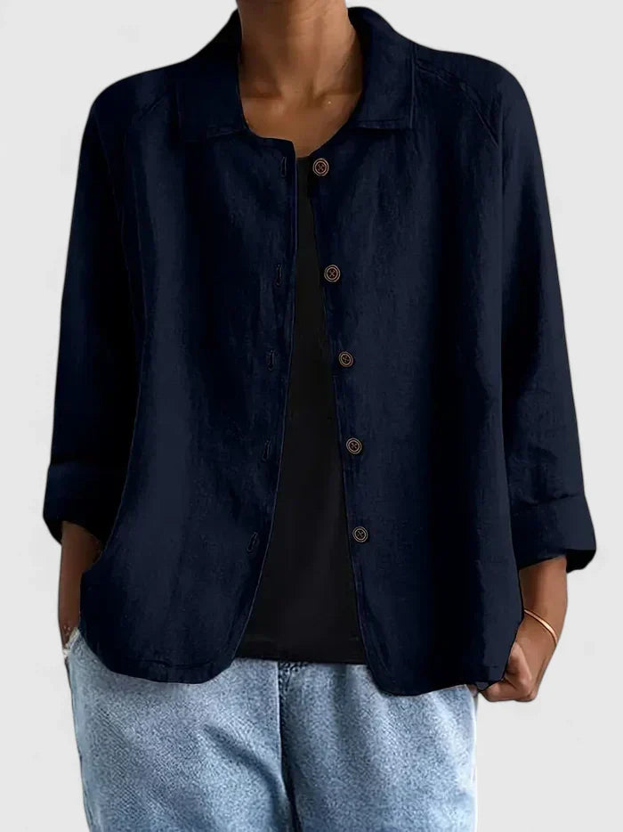 Ashleigh | Chic Cotton Blouse for Any Occasion