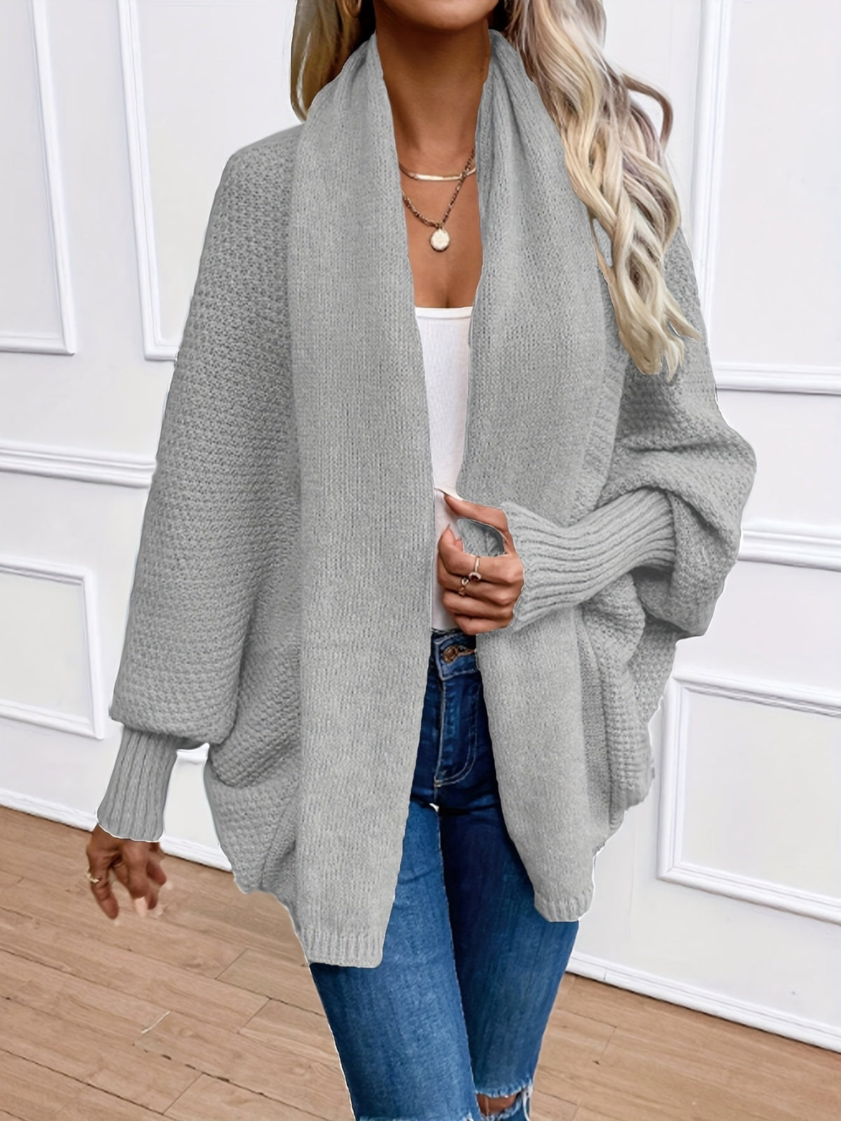 Women's Shawl-Collar Cardigan | Relaxed Fit & Comfort 13