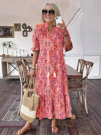Gene | Boho Chic Maxi Dress for Any Occasion