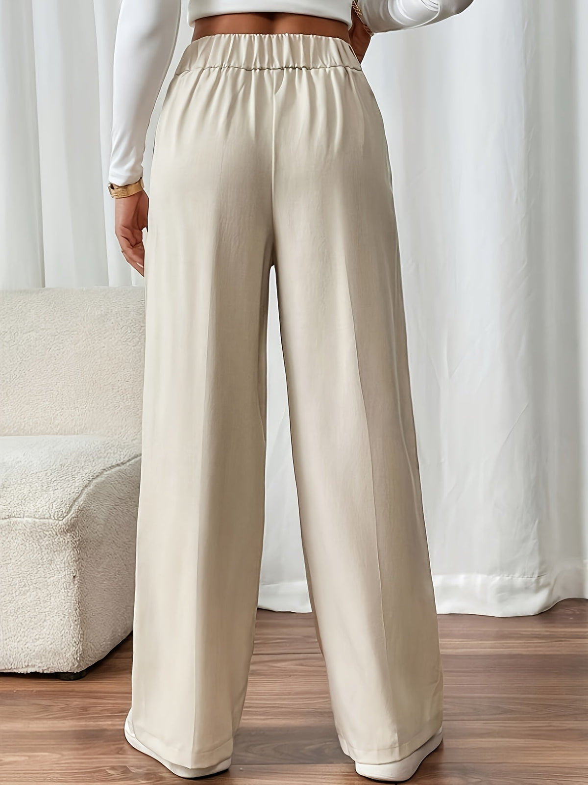 Women's Wide-Leg Trousers | High-Waisted & All-Day Comfort 2