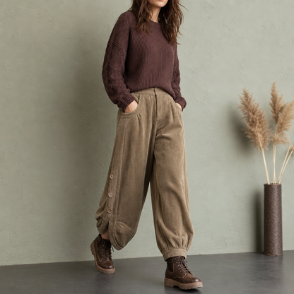 Women's Pants | Wide Leg & Tapered Cuff 1
