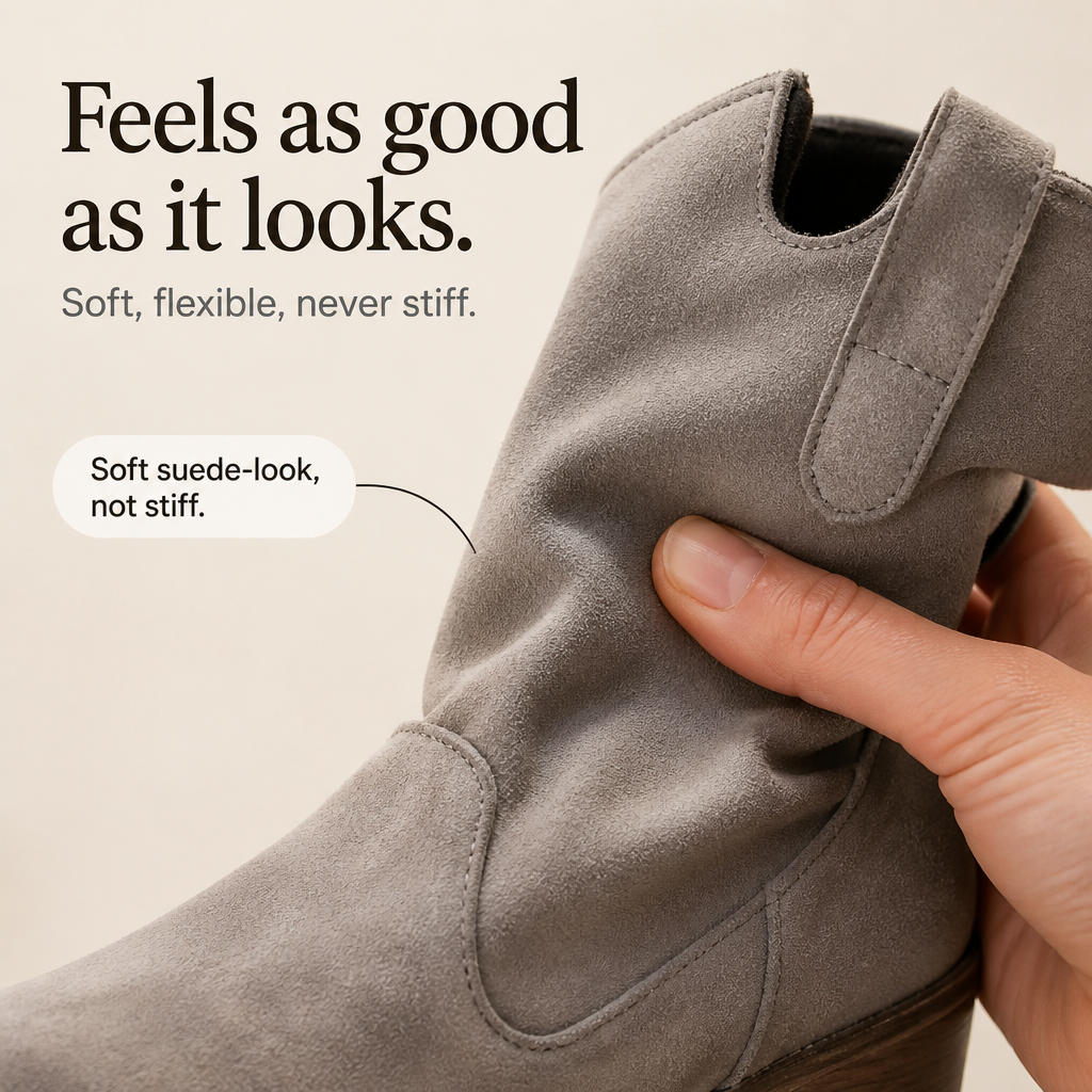 Women's Western Ankle Boots | Flexible Fit & All-Day Comfort 6