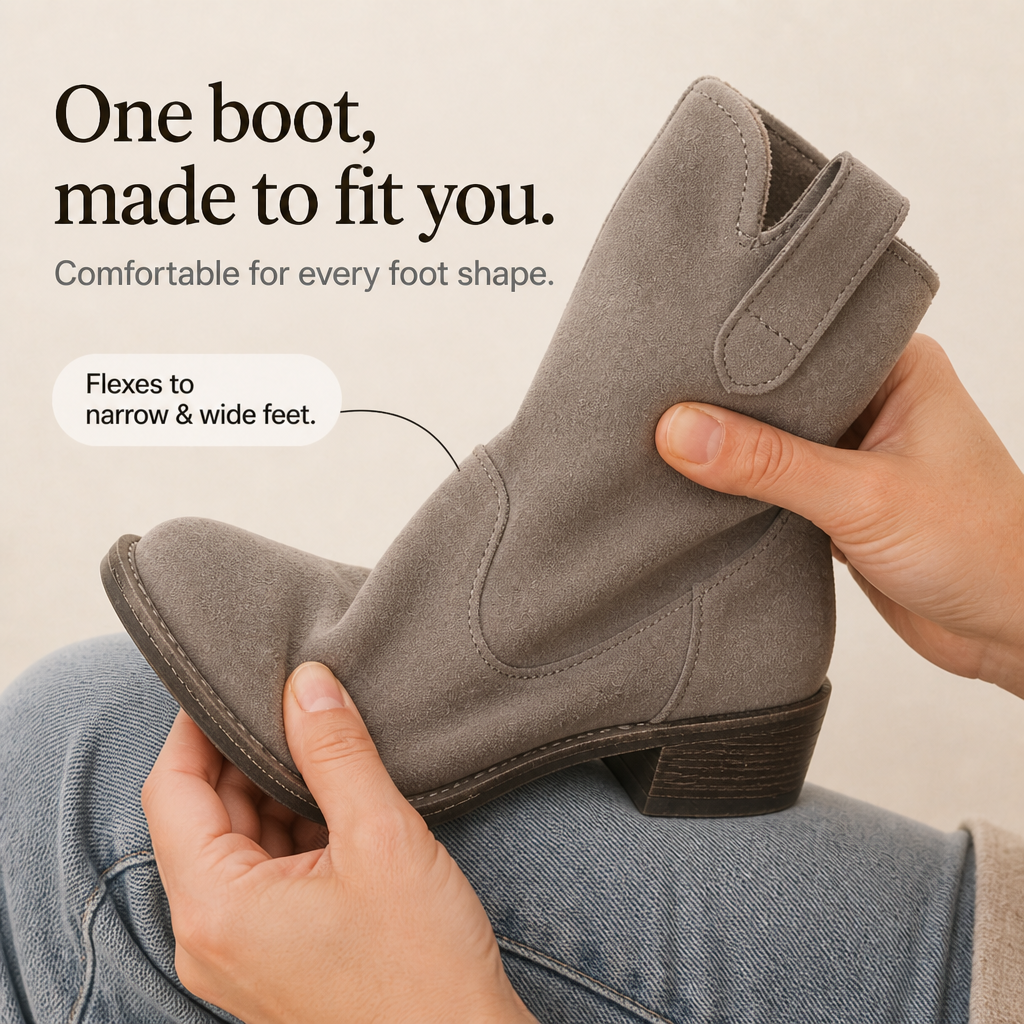 Women's Western Ankle Boots | Flexible Fit & All-Day Comfort 4