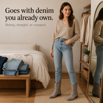 Women's Western Ankle Boots | Flexible Fit & All-Day Comfort 8