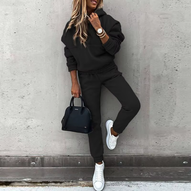 Women's Tracksuit Set | Oversized Hoodie & Tapered Joggers 1