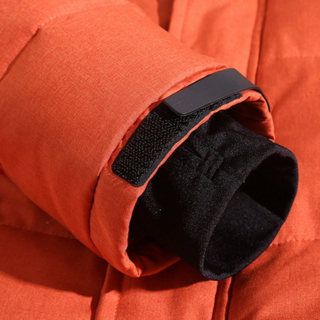 Nordfall Men’s Parka Winter Jacket – Thick Fleece-Lined Waterproof & Windproof Coat - Solorfit