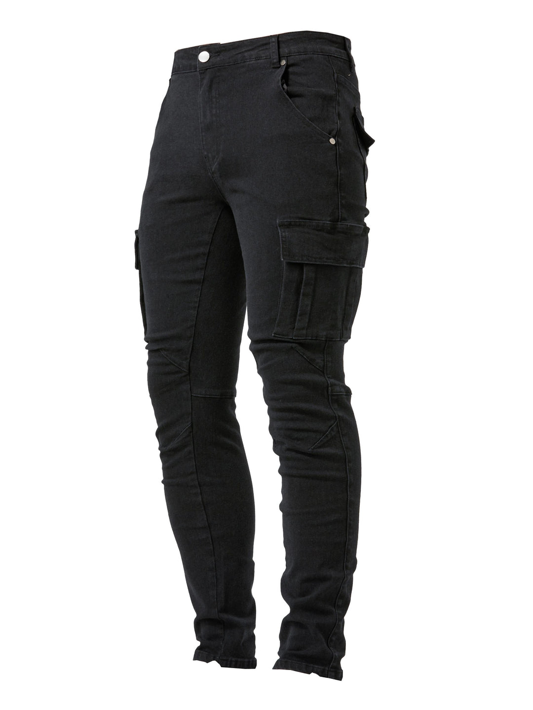 Men's Cargo Jeans | Slim Fit & Utility Pockets 2