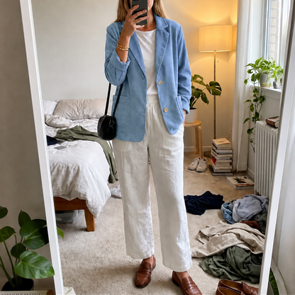 Women's Blazer | Notch Collar & Single-Breasted 17