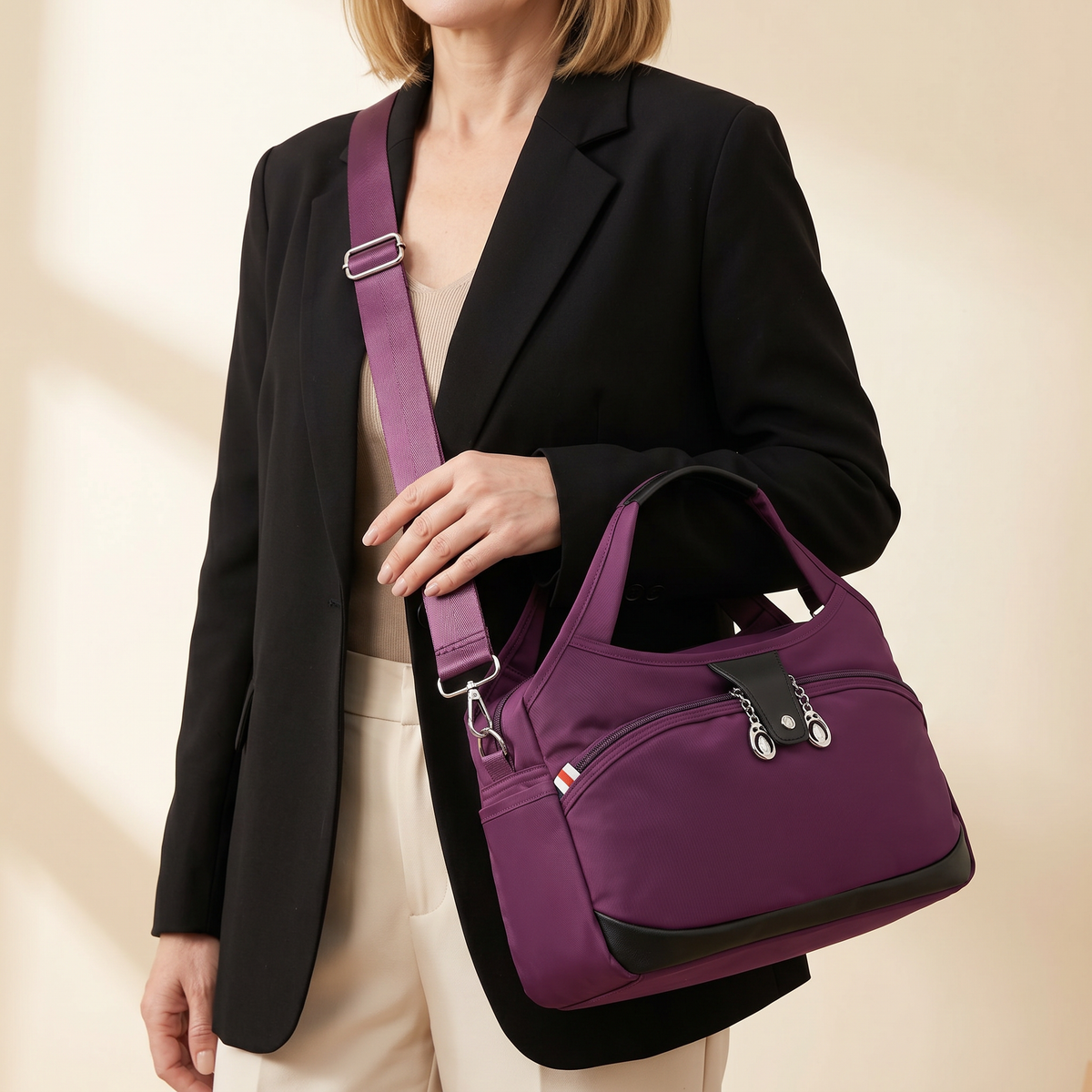 Women's Shoulder Bag | Anti-Theft Multi-Pocket Design 1