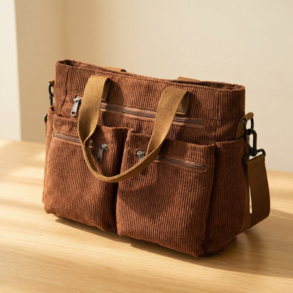 Women's Shoulder Bag | Multi-Pocket & Crossbody Strap 2