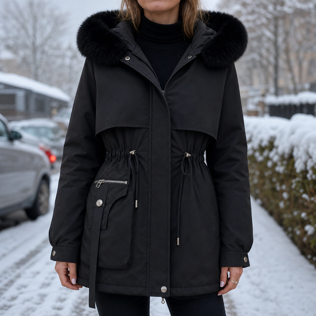 Women's Puffer Coat | Shaped Waist & Double-Layer Warmth 1