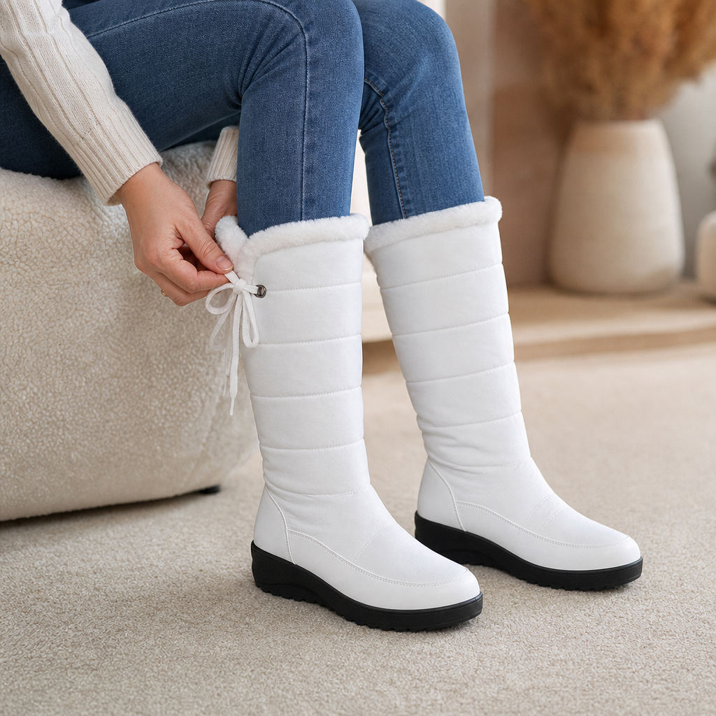 Women's Over-The-Knee Snow Boots | Adjustable Calf Fit & Grip Sole 2