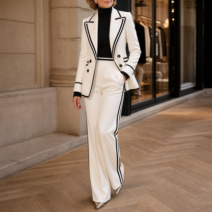 Women's Suit Set | Double-Breasted & Wrinkle Resistant 2