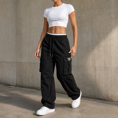 Women's Cargo Pants | Adjustable Waist & Relaxed Fit 2