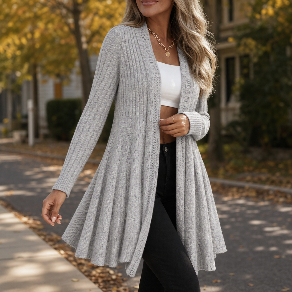 Women's Open-Front Cardigan | Lightweight & Warm 2