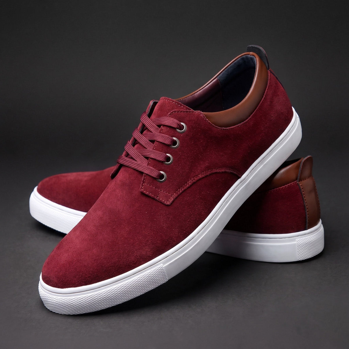 Men's Trainers Padded Collar Rubber Sole Sneakers Shoes 11