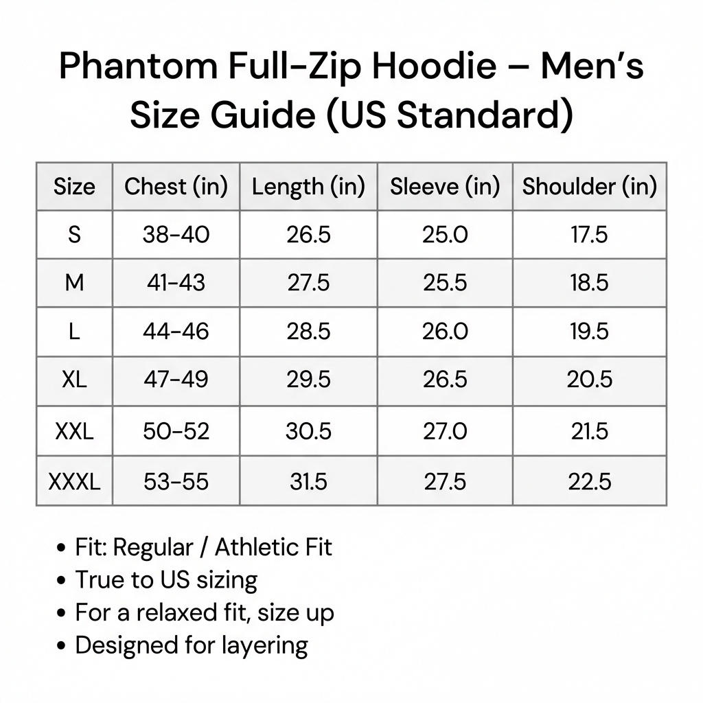 Men's Full Zip Hoodie Storm Cuffs Deep Pockets Jacket 3
