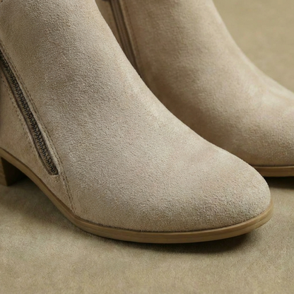 Women's Wide Fit Ankle Boots Ergonomic Arch Support Sole 5