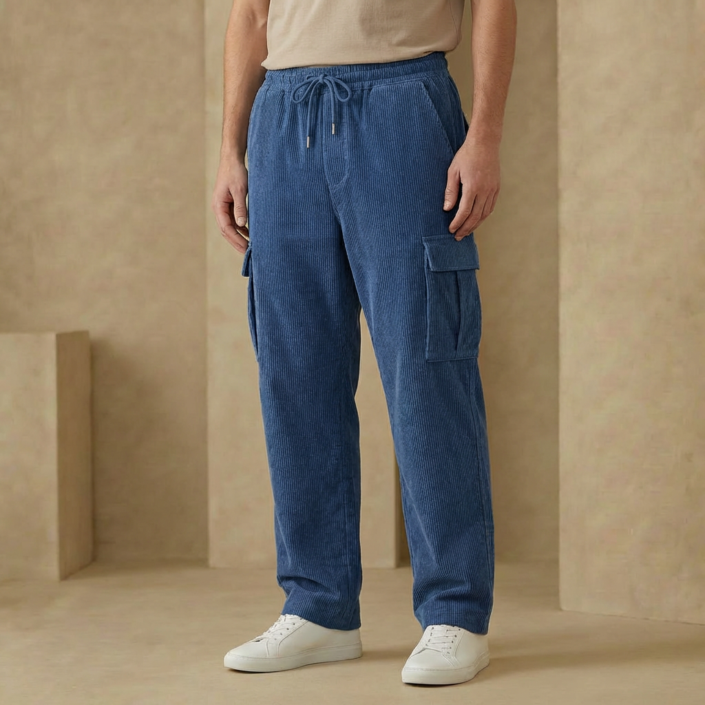 Men's Cargo Sweatpants | Relaxed Fit & Utility Pockets 4