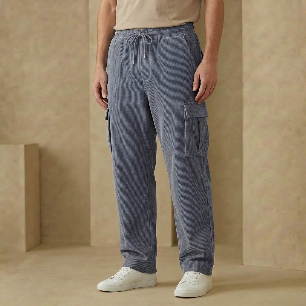 Men's Cargo Sweatpants | Relaxed Fit & Utility Pockets 3