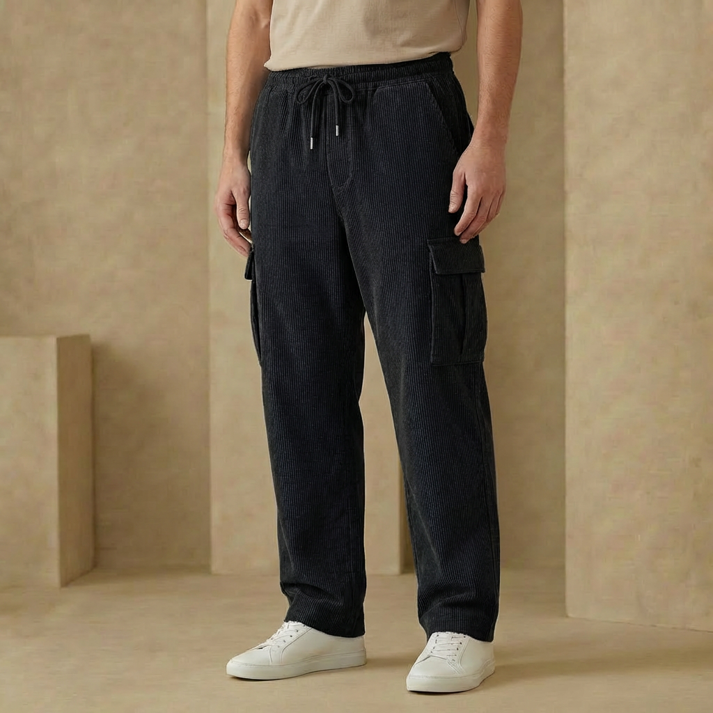 Men's Cargo Sweatpants | Relaxed Fit & Utility Pockets 1
