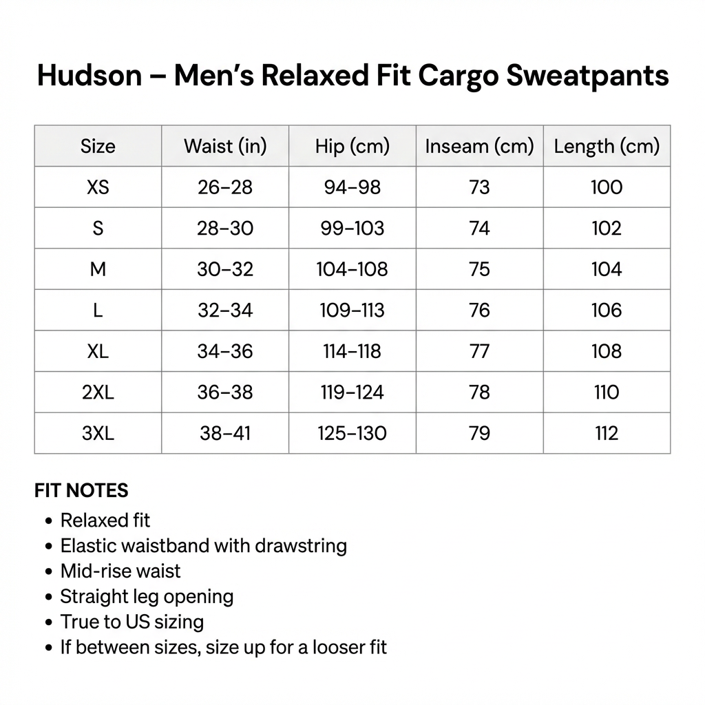 Men's Cargo Sweatpants | Relaxed Fit & Utility Pockets 7