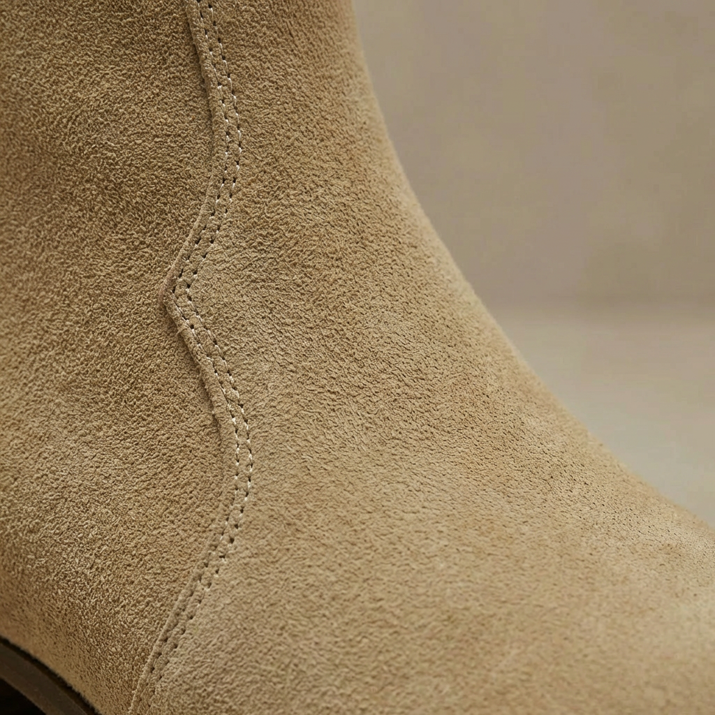 Women's Western Chelsea Boots Slip On Ankle Booties Cushioned 4