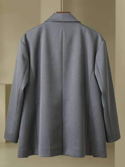 Women's Oversized Wrap Blazer Shape Defining Jacket 5